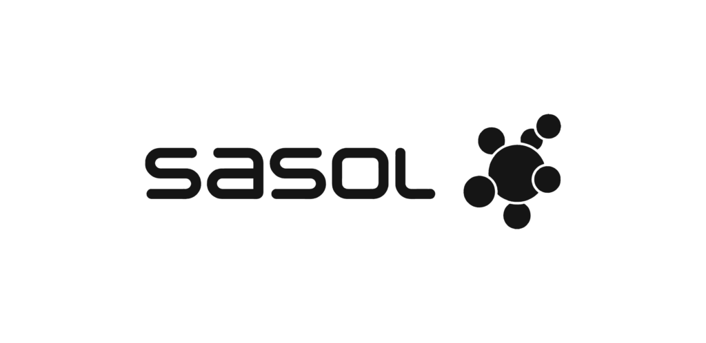 Sasol logo representing collaboration with Mark Shaun Hopkins.