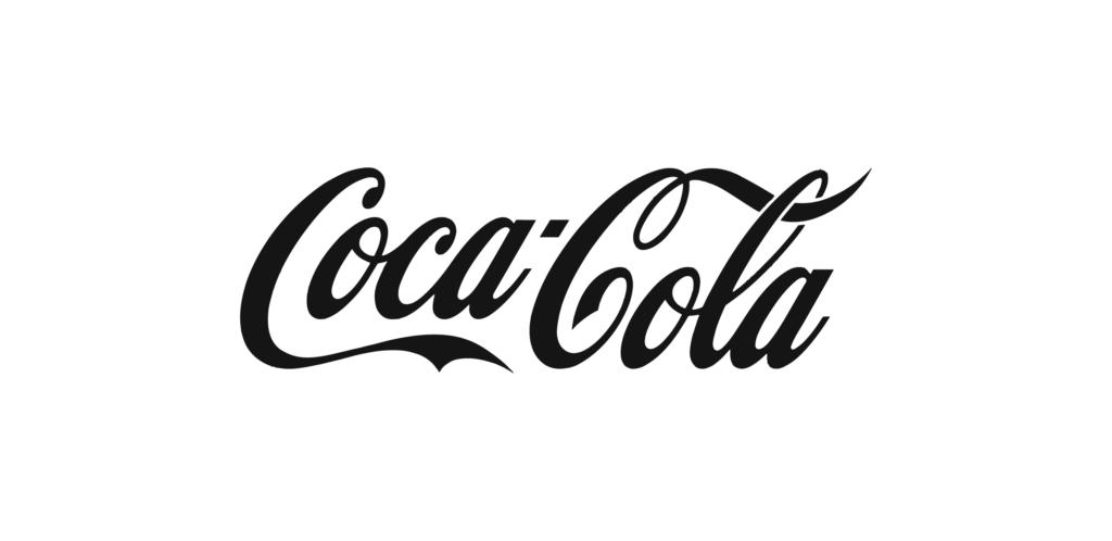Coca-Cola logo representing collaboration with Mark Shaun Hopkins.