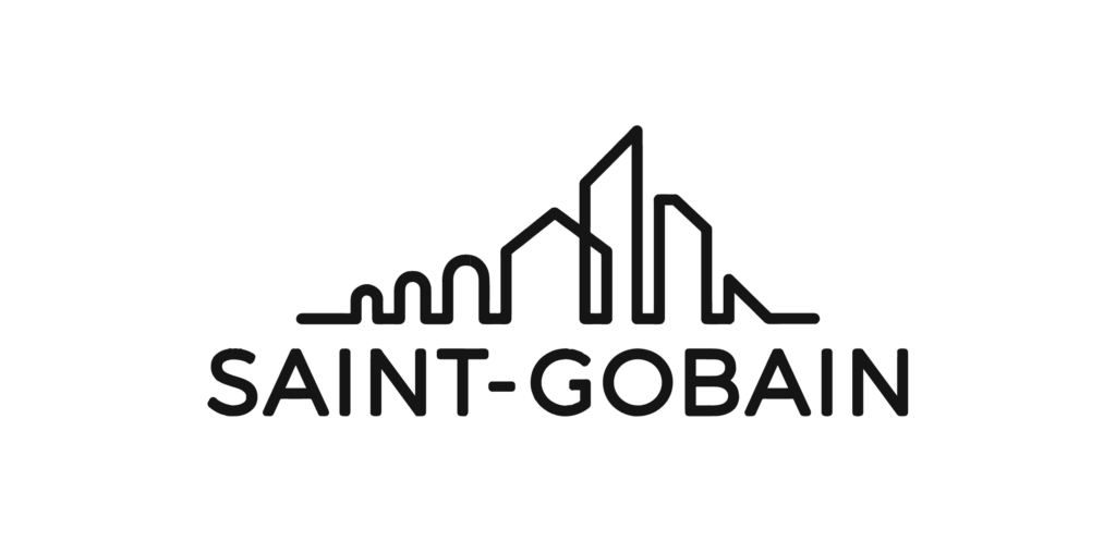 Saint-Gobain logo representing collaboration with Mark Shaun Hopkins.